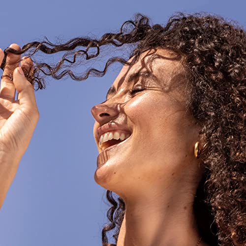 Sky Organics Curl Care Bio-Based Bouncy Curl Cream for Hair USDA Certified Bio-Based to Hydrate, Define & Sculpt Curls, 8 fl. Oz