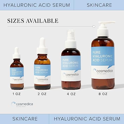 Hyaluronic Acid Serum for Skin- Anti-Aging, Serum Intense Hydration + Moisture, Non-greasy, Paraben-free-Best Hyaluronic Acid for Your Face (Pro