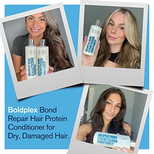 BoldPlex 5 Bond Strengthening Protein Conditioner for Dry Damaged hair - Hydrating Formula for Curly, Dry, Coloured, Frizzy, Broken or Bleached H