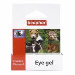 Beaphar | Eye Gel | For Cats, Dogs, Rabbits, Guinea Pigs, and Small Animals | Cleans, Soothes, & Relieves Dry Eyes | Added Vitamin A To Help Prot