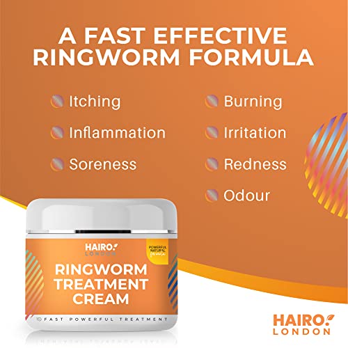Ringworm Antifungal Cream | HAIRO London Ringworm Cream - Made with Powerful Natural Formula