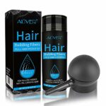 Hair Fibres with Pump Application-Dark Brown, Hair Thickening Products for Men Women, Premium Hair Powder for Thinning Hair, Hair Spray for Bald