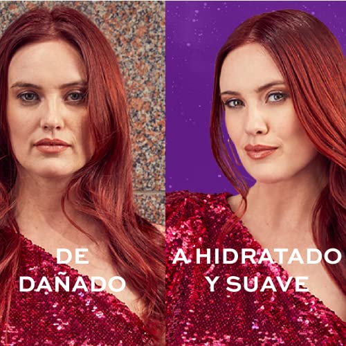 John Frieda Overnight Miracles Repair & Renew Leave-In Lotion Hair Mask 100 ml, Moisturising Hair Treatment for Dry Hair