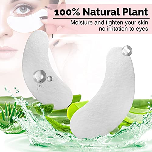 GreenLife® 100 Pairs Eyelash Lash Extension Under Eye Patches Under Eye Gel Collagen Eye Pads Lint Patches