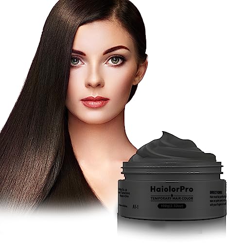 HaiolorPro Pink Temporary Hair Colour Dye Wax Washable,Non Permanent Coloured Hair Spray for kids, Hair Makeup Paint Wax for Parties or Cosplay,