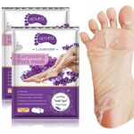 Foot Mask 2 Pack, Foot Peel Mask Callus Remover, Exfoliating Peeling Calluses Dead Skin, Callus Remover Foot Mask, Baby Soft Smooth Touch Feet-Me