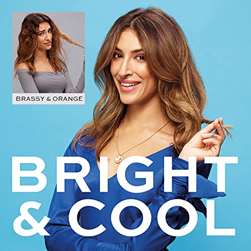 John Frieda Blue Crush Blue Conditioner 250 ml, Toning Conditioner for Brown Hair, Anti-Brass Conditioner for Brunettes with Crushed Blue Pigment