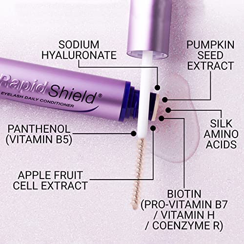 RapidShield Eyelash Daily Conditioner for More Voluminous Looking Lashes and Improved Overall Appearance of Lashes, Scientifically Inspired Condi