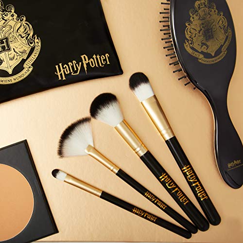 Harry Potter Makeup Bag, Brush Set for Women, Travel Toiletry Bags, Beauty Case for Girls, Cosmetic Accessories Sets for Ladies