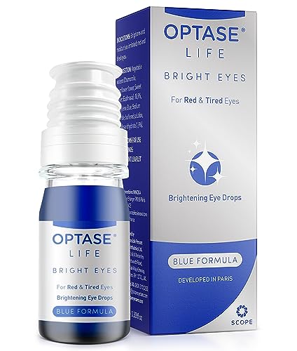 Optase Life Bright Eyes - Brightening Eye Drops for Irritated, Red and Tired Eyes