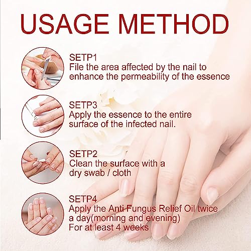 Nail Onychomycosis Rapid Relief Oil,Onychomycosis Rapid Relief Oil,Onychomycosis Nail Treatment Oil,Toenail Repair for Damaged Nails,Collagen Boo