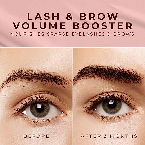 Gya Labs Lash and Brow Oil - 100% Castor Oil for Eyelashes and Eyebrows - Natural Castor Oil Eyelash Serum For Fuller-looking Lashes - Caster Oil
