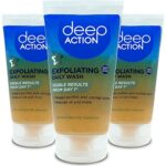 Exfoliating Face Wash with Salicylic Acid (Pack of 3) - Visible Results from Day 1 | Purifies & Unclogs Pores, Reduces Oil & Shine | Cruelty Free