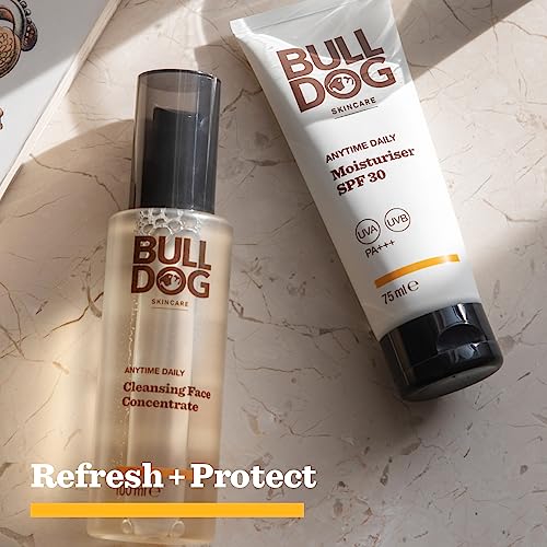 Bulldog Skincare - Anytime Daily Moisturiser for Men | Face Cream With SPF 30 | 75 ml