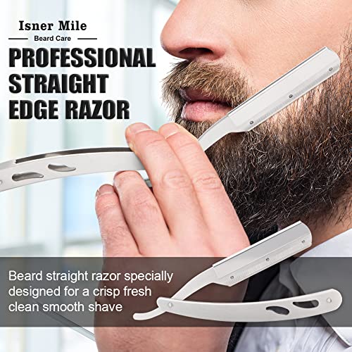 Beard Grooming Kit for Men, Perfect Fathers Gifts for Dad Him Husband Boyfriend, with Beard Shampoo Wash, Growth Oil, Balm, Trimming Set Include