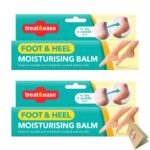 2pk Moisturising Foot Cream for Cracked Heels and Dry Skin | 200g | Dry Foot Cream for Very Dry Feet & Cracked Heel Repair Cream | Heel Balm for