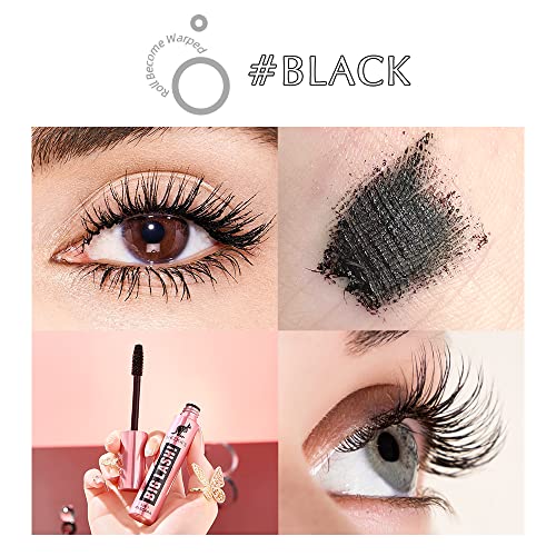 Fuxury Mascara, 5X Lengthening Volumizing Waterproof Long Lasting Mascara,Gives Lashes Volume,No flakes,No Smudge,No Clumping,Long Lasting All Da