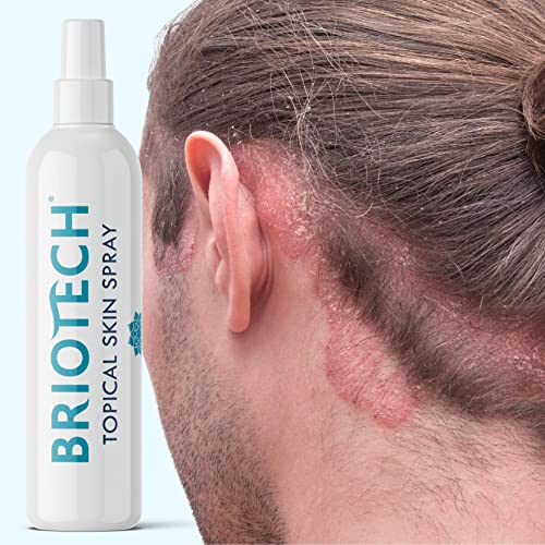 BRIOTECH Topical Skin Spray - All Natural Pure HOCl Hypochlorous Solution - Soothing Saline Mist - Piercing Aftercare, After Sun, Post Procedure