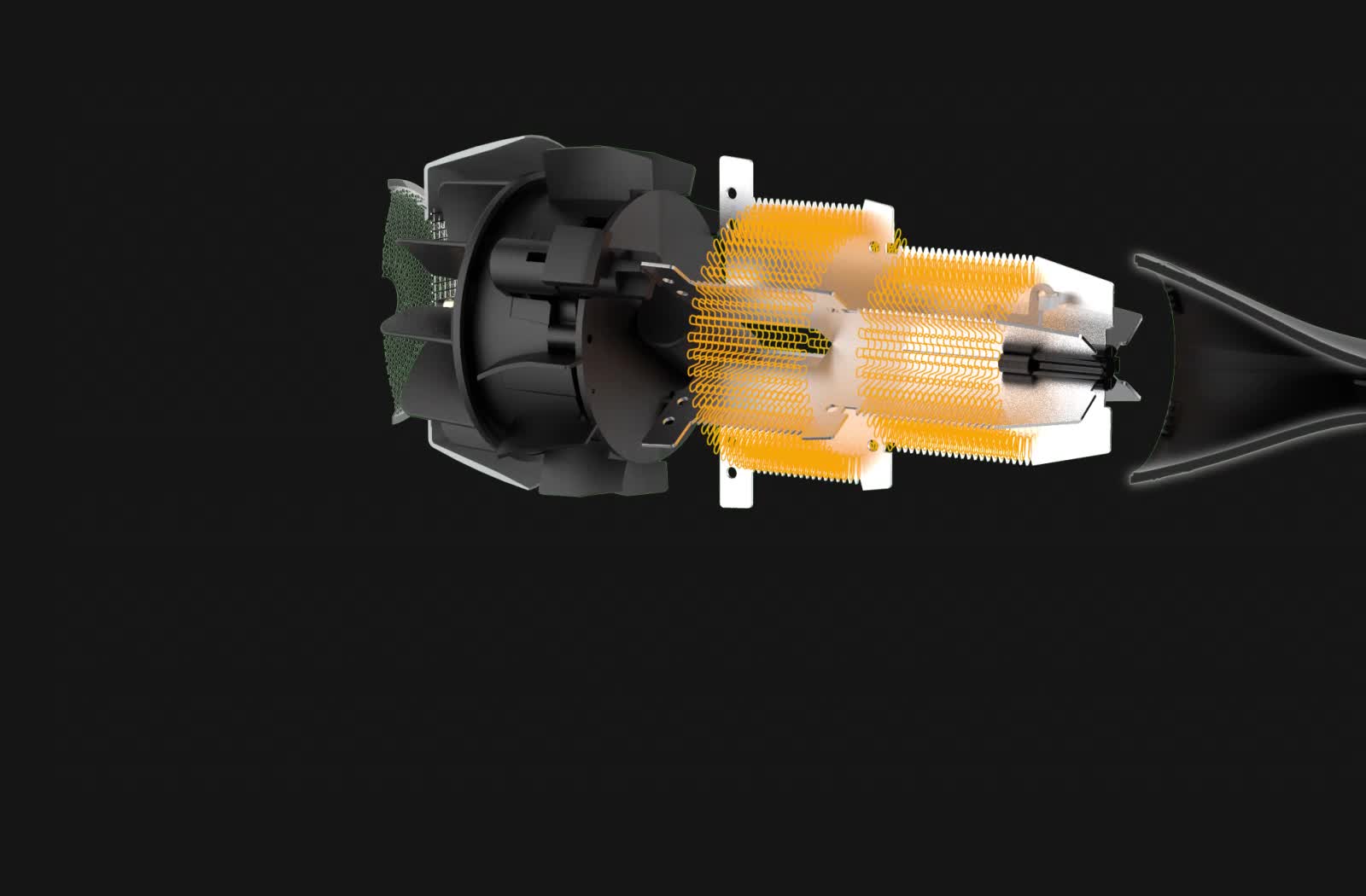 ghd Helios Hair Dryer - Professional Hairdryer, Powerful Airflow, Style with Speed and Control, 30% More Shine