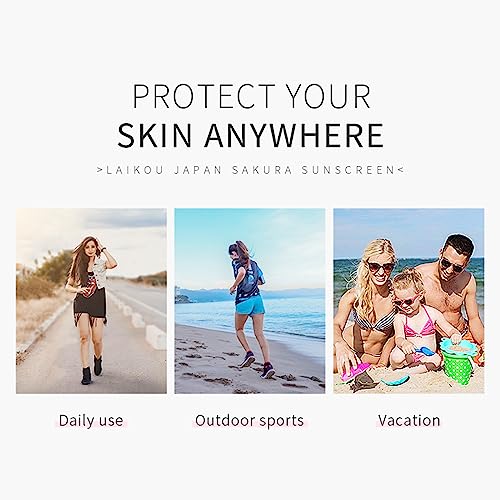 Japan Sakura Sunscreen, Sakura Sunscreen Skincare SPF 50, Moisturizing Sunscreen, Hydrating Cream to Deeply Protected Skin, 50g (1PC)