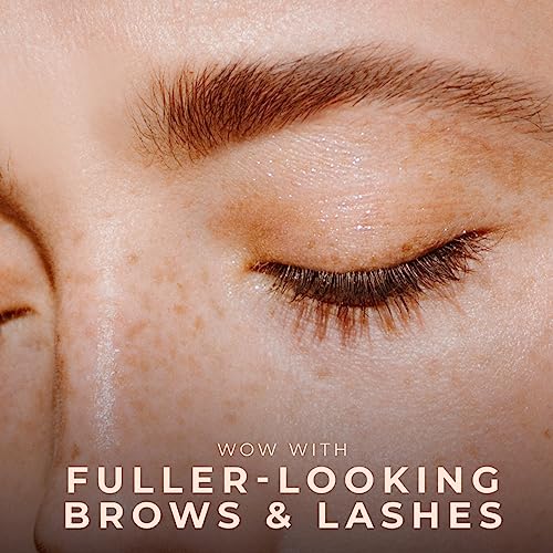 Gya Labs Lash and Brow Oil - 100% Castor Oil for Eyelashes and Eyebrows - Natural Castor Oil Eyelash Serum For Fuller-looking Lashes - Caster Oil