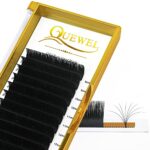 Easy Fan Lashes 0.07D Curl Mix 8-15mm QUEWEL Easy Fan Russian Lashes 2D-20D Volume Lash Extensions Self Fanning Eyelash Extensions Easy Fan Volum