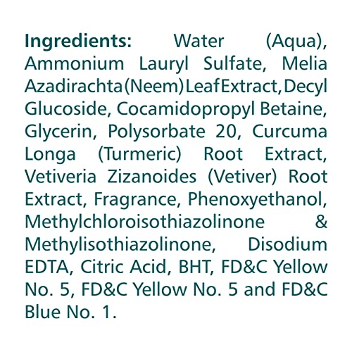 Himalaya Herbals Neem Face Wash Foam with Turmeric Extract, 150 ml