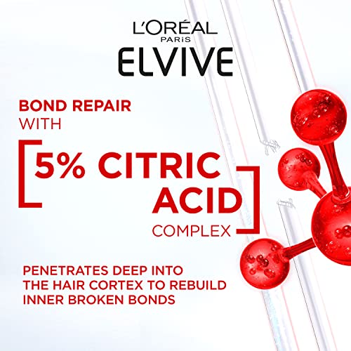 Elvive Bond Repair Shampoo by L'Oreal Paris, for Damaged Hair, for Deep Repair, Bonding Hair Care, 200ml