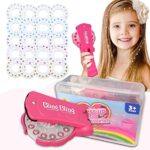 Audasi 300 Rhinestones Shining Hair Diamonds Bit for Hair Bedazzler Kit with 300 Bling Bling Hair Gems Hair Styling Tool Hair Gem Stamper Beauty