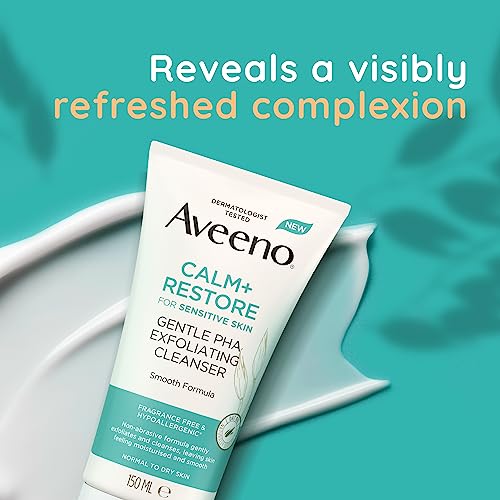 Aveeno Face CALM+RESTORE® Gentle PHA Exfoliating Cleanser