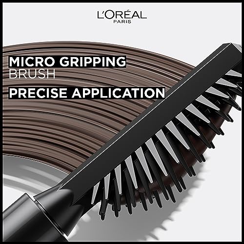 L'Oréal Paris Volumising Brow Mascara, Longwear Brow Gel for Fuller Looking Eyebrows, Up To 24 Hours Wear, Water Resistant, Infallible Brows, 5 m