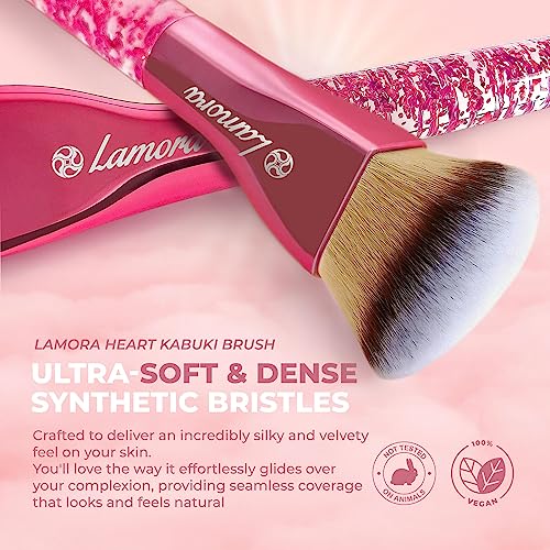 Blending Liquid Makeup Foundation Brush - Face Brush, Highlighter Brush, Contour Kabuki Brush - Perfect For Mineral Cream, Powder, Bronzer, Blush