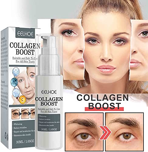 EELHOE Collagen Boost Anti-Aging Serum, EELHOE Collagen Boost Anti Aging Serum, Collagen Boost Wrinkle Cream, Blemish Skin Corrector Serum, Colla