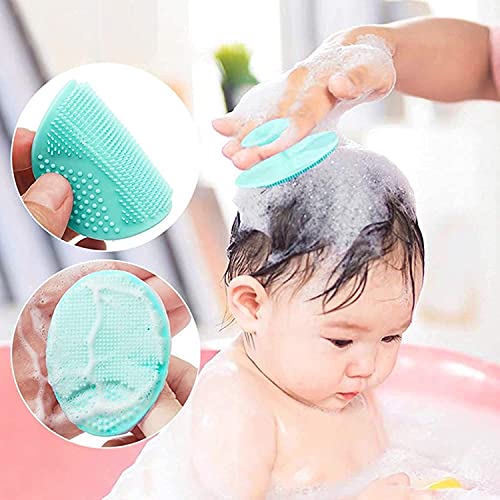 Silicone Facial Cleansing Brush Face Scrub Pads for Exfoliating, Anti-Aging Face Massage, Makeup Removal Brush for Sensitive,Dry, Oily All Skin T