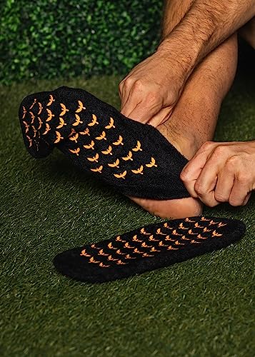 Moisturising Gel Socks for Men and - Extra Large - 2 Pairs - with Shea Butter - Paraben Free - Reuseable Moisturizing Socks - Phoenix Foot Peel™