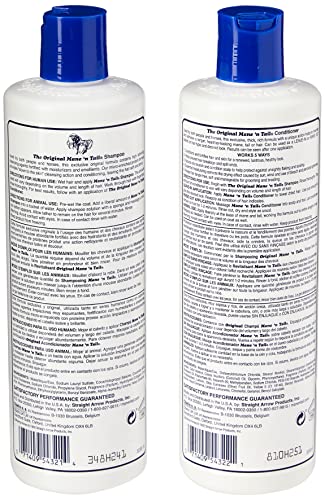 Mane 'n Tail Original Formula Shampoo & Conditioner Kit - Repair Damaged Hair, improve scalp health and keep hair tangle free [FOR ALL HAIR TYPES