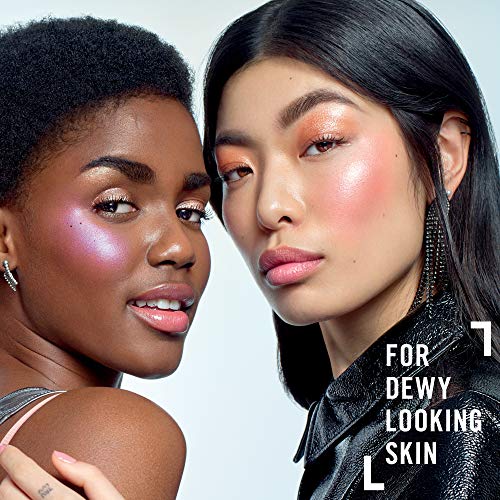 Rimmel London Jelly Highlighter, Long-lasting and Water Based Bouncy Formula for Dewy Skin Look, 10 Poppin' Bottles (Light Gold), 7.75 ml