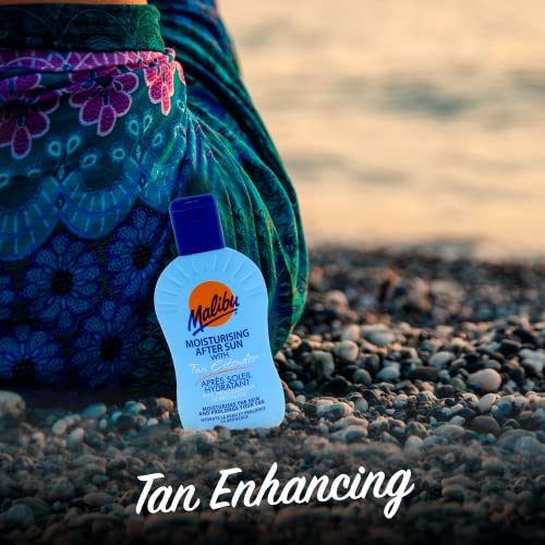 Malibu Sun After Sun Care, Moisturising Lotion with Tan Extender, Original, 400ml