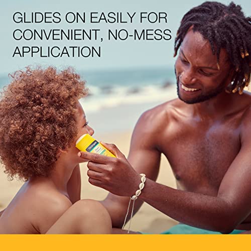 Neutrogena Beach Defense Sunscreen Stick with Broad Spectrum SPF 50+, Lightweight Water-Resistant Sunscreen with Oil-Free & PABA-Free Formula, 1.