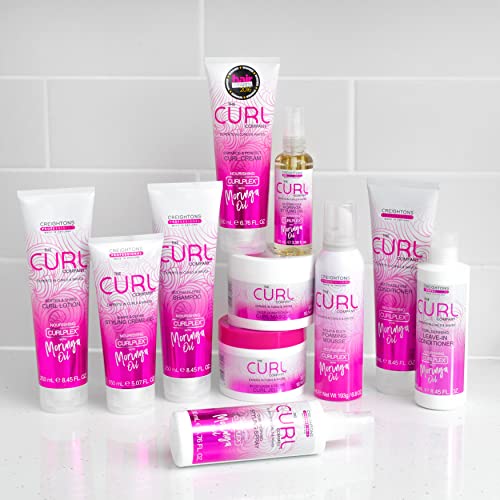 The Curl Company Shape and Define Styling Crème-Gel (150 ml) - Professionally Formulated with Curplex and Nourishing Moringa Oil Ideal for Curls,