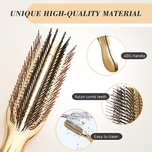 Hair Brush-Hair Scalp Massager Shampoo Brush, Detangling Brush for Women Girls - Detangler Hair Brush for Straight Long Wet Dry Hair, Scalp Brush