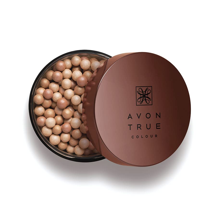 Avon True Glow Bronzing Pearls Streak-Free Finish Radiant Glow Bronzer Warm Glow 22g