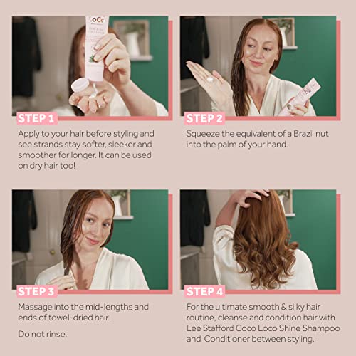 Lee Stafford Coco Loco & Agave Blow & Go 11-in-1 Hair Cream Lotion - Hair Conditioning,Treatment