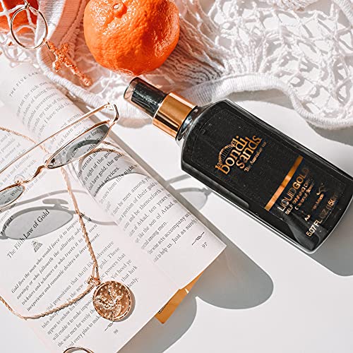 Bondi Sands Liquid Gold Self-Tanning Dry Oil | Ultra Nourishing No Wash Off Formula Gives Skin a Long-Lasting Golden Tan, Enriched with Argan Oil