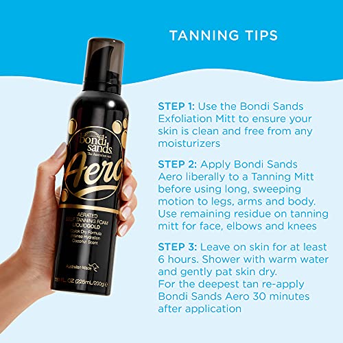Bondi Sands Liquid Gold Aero Aerated Self Tanning Foam, 0.251 kg