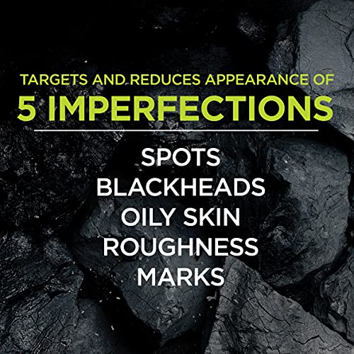 L'Oréal Paris Men Expert Face Wash Pure Charcoal, Glycerin, and Salicylic acid - Blackhead Cleanser for Men, 100 ml (Pack of 1)