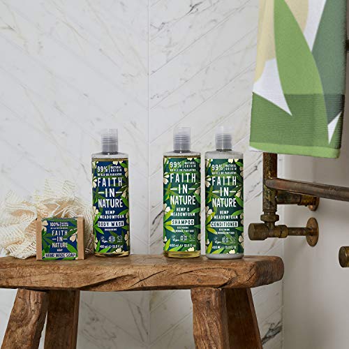 Faith In Nature Natural Grapefruit & Orange Shampoo and Conditioner Set, Invigorating, Vegan & Cruelty Free, No SLS or Parabens, For Normal to Oi