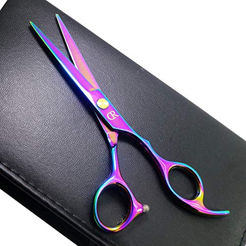 JAVENPROLIU Professional Hair Cutting Shears,6 Inch Barber Hair Cutting Scissors Sharp Blades Hairdresser Haircut for Women/Men/Kids 420c Stainle