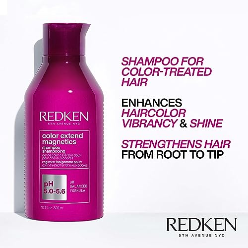 REDKEN Shampoo, For Coloured Hair, Enhances Shine, Color Extend Magnetics, 300 ml