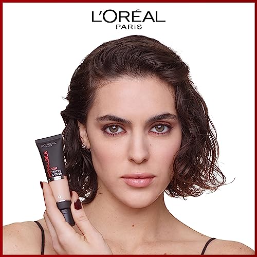 L'Oreal Paris Cover Liquid Foundation, With 4% Niacinamide, Long Lasting, Natural Finish, Available in 20 Shades, SPF 25, Infallible 32H Matte Co